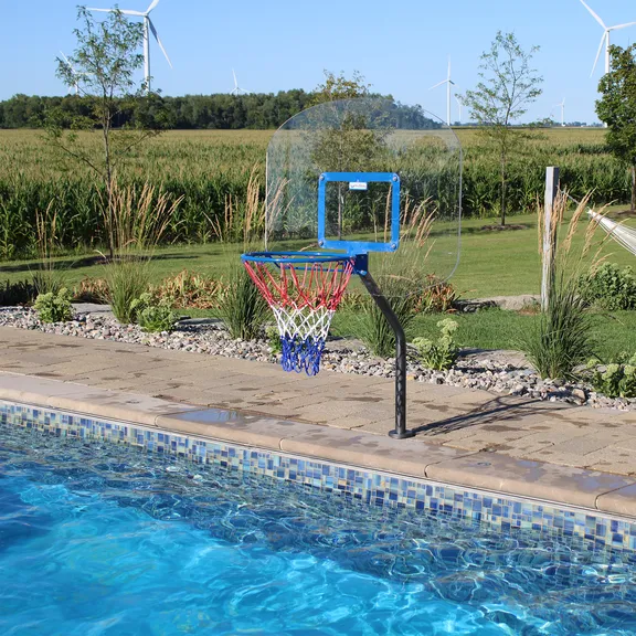 Global Pool Products Inground Pool Basketball Game 6" Bronze Anchor