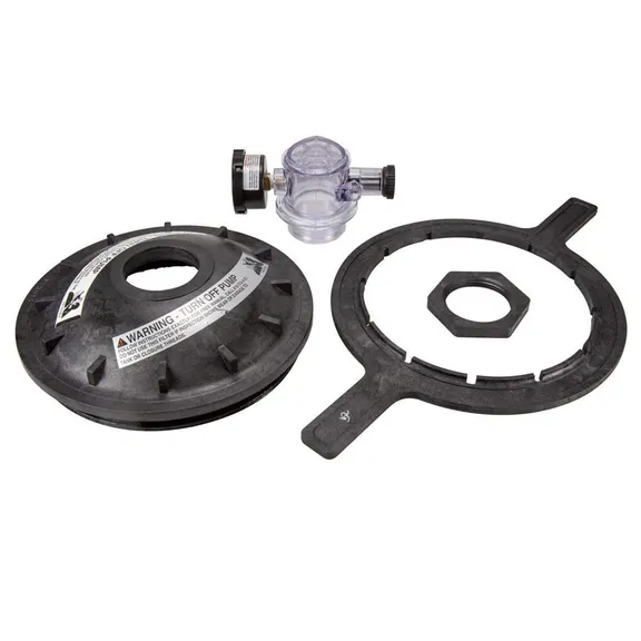 Pentair Closure Lid Kit 8.5 inch Buttress Thread. Triton II Pool and Spa Filters, Black 154856