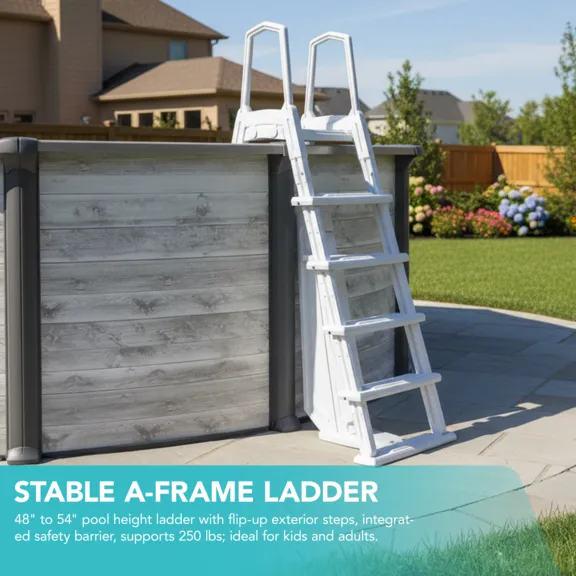 Puri Tech 18ft. x 33ft x 52" Sunset Bay Above Ground Swimming Pool Kit