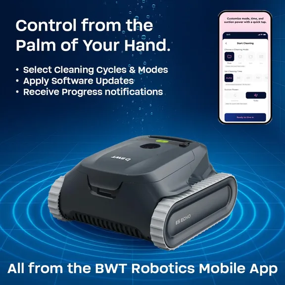 BWT ES Echo Cordless Robotic Pool Cleaner