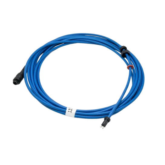Kabel, blau, 3-adrig, 12 m
