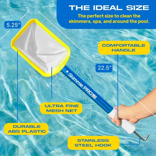 Skimmie&reg; Pro Fine Mesh Net & Hook