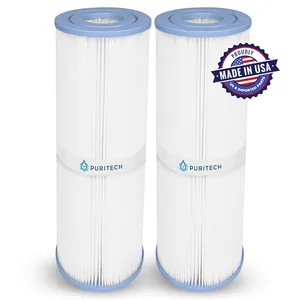 Puri Tech Spa Filter Cartridge Replacement 2-Pack, for Rainbow Dynamic 25 5x13, 25 Sq Ft Hot Tub & Pool Filter, PRB25-IN, C-4326, FC-2375, 46158 / 45142, 305998