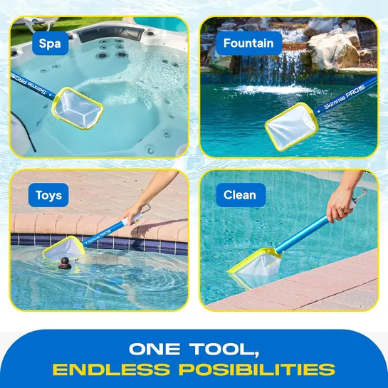 Skimmie&reg; Pro Fine Mesh Net & Hook