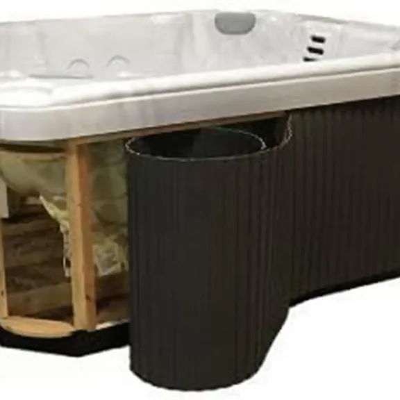 Confer Plastics Hot Tub Panel Replacement Kit, Deep Gray, Fits Spas Up to 96" x 96"