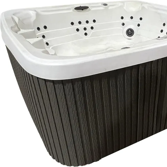 Confer Plastics Hot Tub Panel Replacement Kit, Deep Gray, Fits Spas Up to 96" x 96"