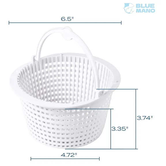 Skimmer Basket Replacement with Handle, SP1091C, for Hayward Automatic Skimmers