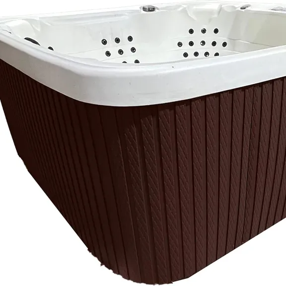 Confer Plastics Hot Tub Panel Replacement Kit, Espresso, Fits Spas Up to 96" x 96"