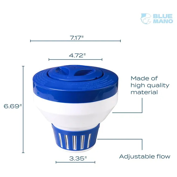 Blue Mano 6-Piece Pool Cleaning Kit