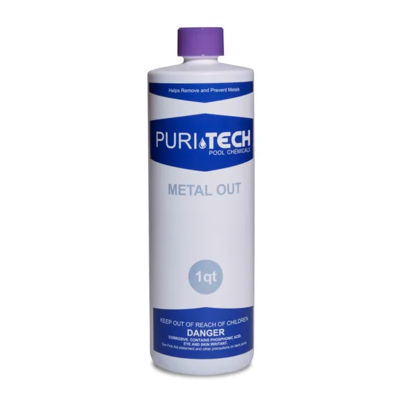 Puri Tech Metal Out for Pools, 32 oz.