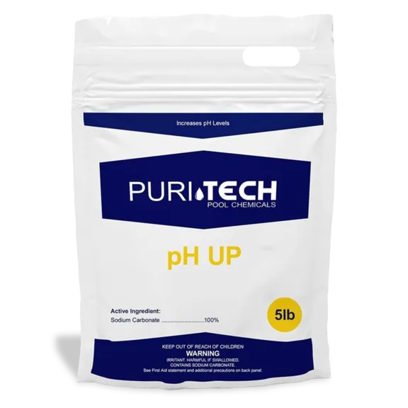 Puri Tech pH Up Increaser for Pool & Spa, 5lb.
