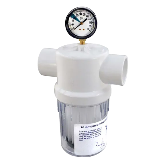 thumbnail image 2 of Jandy Ray-Vac Pool Filter Pressure Gauge – 2" Round – Replaces R0377700, 82060BU – Made In USA 2 of 5