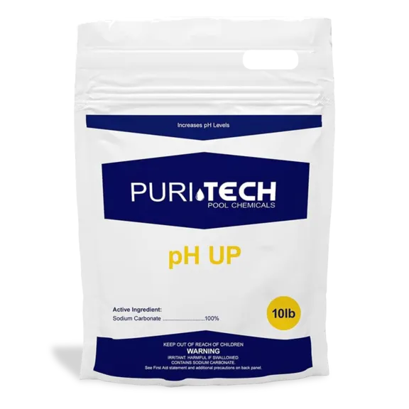 Puri Tech pH Up Increaser for Pool & Spa, 10lb.