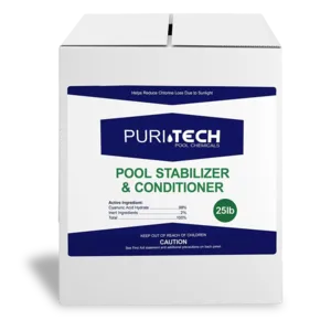Puri Tech Pool Stabilizer & Conditioner Chlorine Tablet, 25lb.