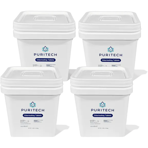 Puri Tech Chlorine Tablets, 16lb.