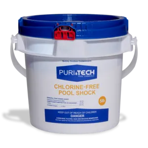 Puri Tech Pool Chemicals Chlorine-Free Pool Shock, 5lb.