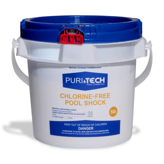 Puri Tech Pool Chemicals Chlorine-Free Pool Shock, 5lb.
