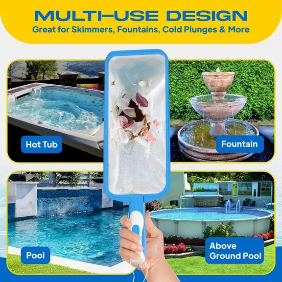 Skimmie&reg; Swim-N-Scoop in Pool Handheld Skimmer Net