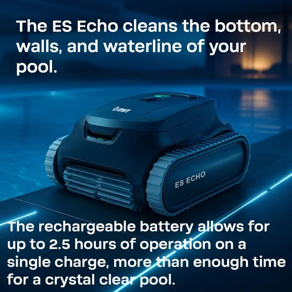 BWT ES Echo Cordless Robotic Pool Cleaner