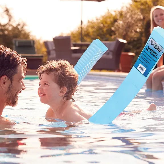 VOS Liberty Foam Pool Wavy Noodle, Blue