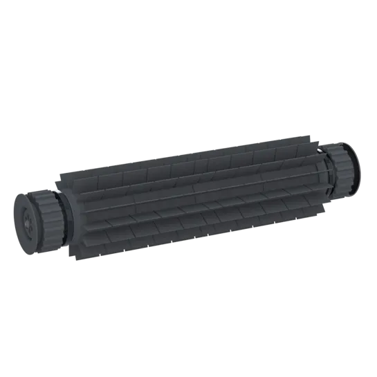 BRUSH PVC, S2, DARK GREY