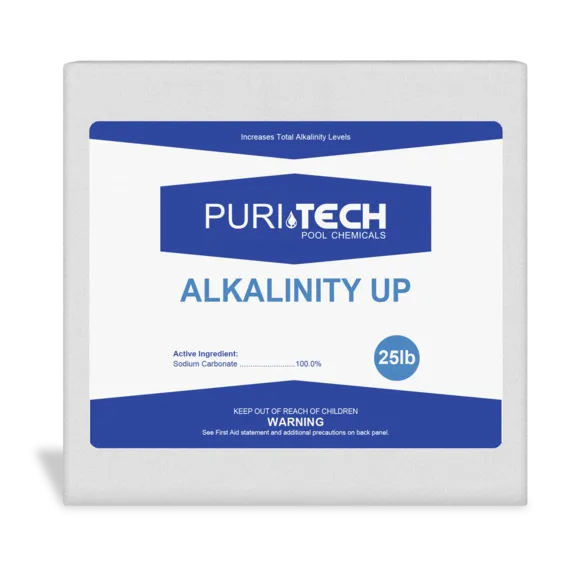 Puri Tech Pool Chemicals Total Alkalinity Increaser Plus, 25lb.