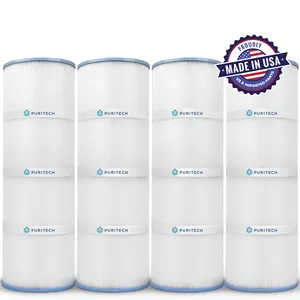 Puri Tech Pool Filter Cartridge Replacement 4-Pack, for Hayward C3025 CX580XRE, PA81, C-7477, FC-1260, 303773, 301177 / 223341