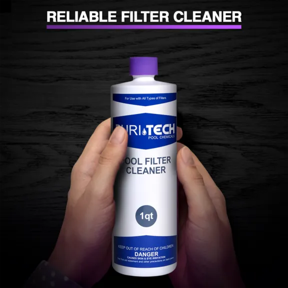 Puri Tech Pool Chemicals Liquid Filter Cleaner, 1 Quart