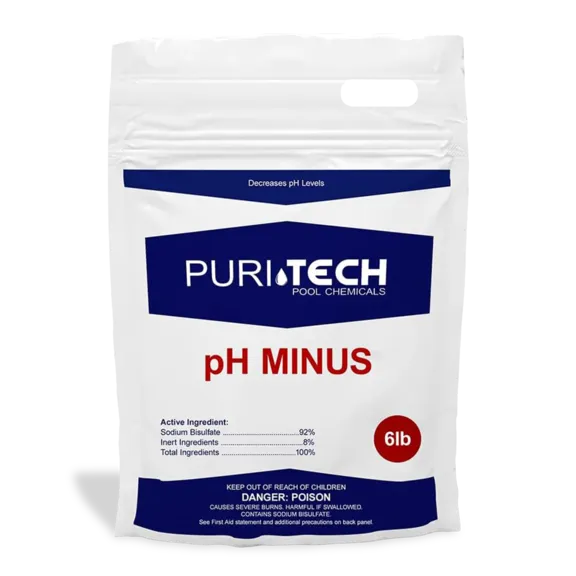 Puri Tech Chemicals Spa pH Down Decreaser, 6lb.