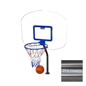 Global Pool Products Basketball Hoop Set for Inground Swimming Pools