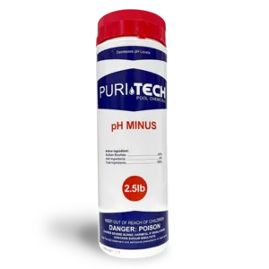 Puri Tech Chemicals Spa pH Down, 2.5lb.
