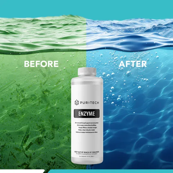 Puri Tech Pool Enzyme Treatment, 32oz.