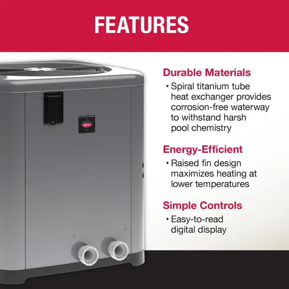 Raypak WeatherKing Pool Heat Pump