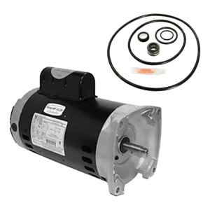 Puri Tech Sta-Rite Max-E-Glas II 2HP Replacement Motor Kit with Century SQ1202 Motor and GO-KIT-38