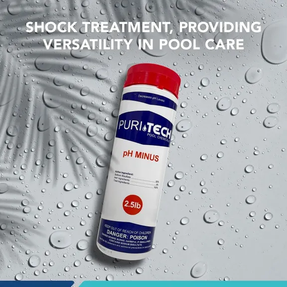 Puri Tech Chemicals Spa pH Down, 2.5lb.