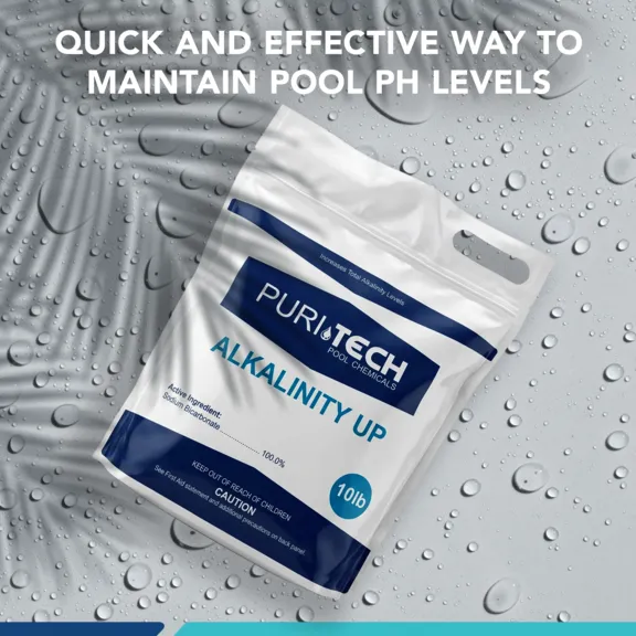 Puri Tech Pool Chemicals Total Alkalinity Increaser Plus, 10lb.