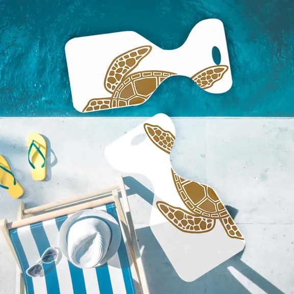 VOS Phoenix Saddle Effusion Water Floats, Turtle, 2-Pack