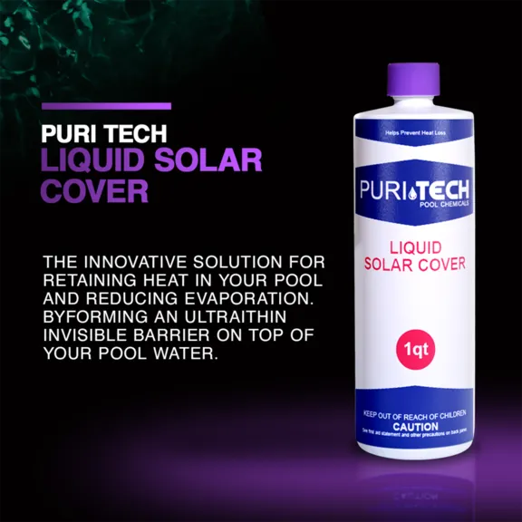 Puri Tech Pool Chemicals Liquid Solar Cover, 32oz.