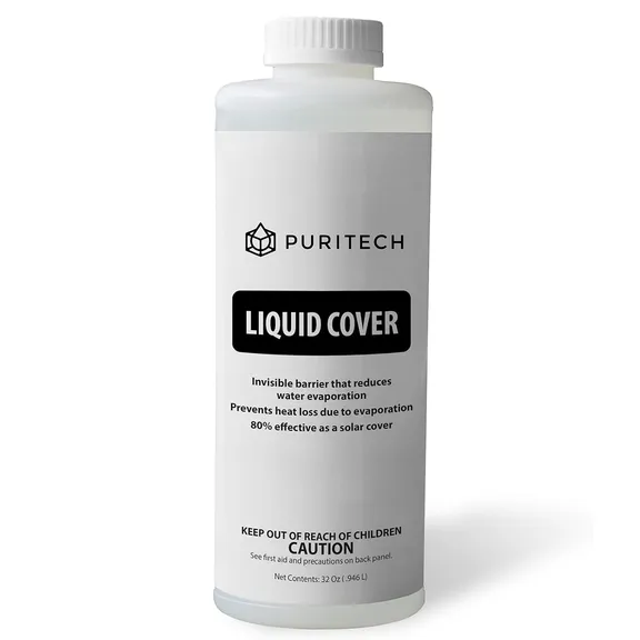 Puritech Liquid Solar Cover, 32oz. - Solar Blanket for Pools