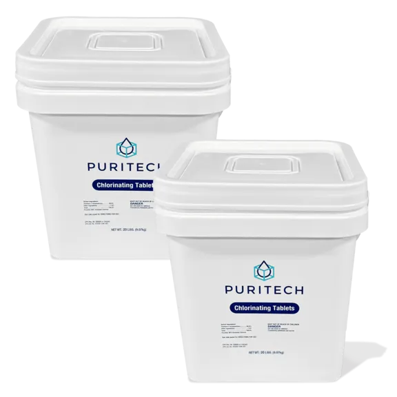 Puri Tech Chlorinating Tablets, 40lb.