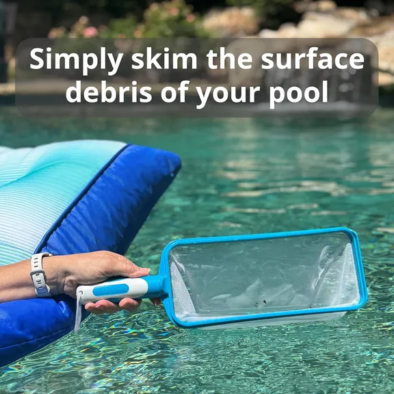 Skimmie&reg; Swim-N-Scoop in Pool Handheld Skimmer Net