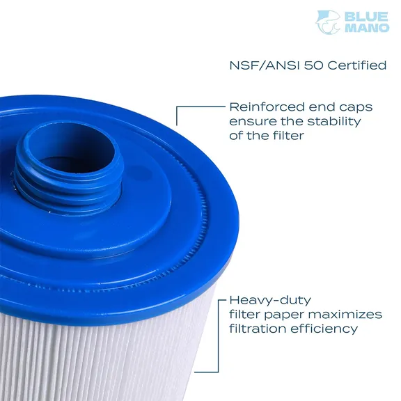 Pool Filter Replacement Cartridges, PWW50P3, 2-Pack