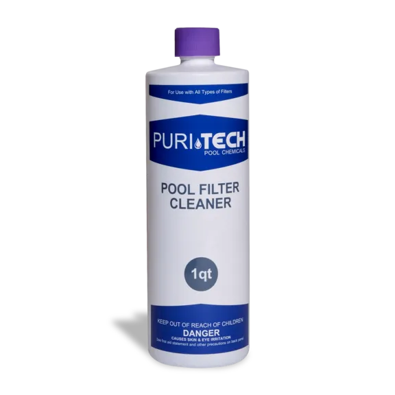 Puri Tech Pool Chemicals Liquid Filter Cleaner, 1 Quart