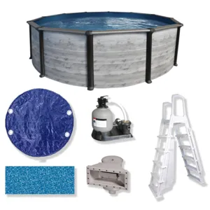 Puri Tech 15ft. x 52" Lakeview Above Ground Swimming Pool Kit