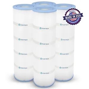 Puri Tech PJAN85-PAK4 Pool Filter Cartridge Replacement 4-Pack, for Jandy CL340, PJAN85, C-7468, FC-0810, 46254 / 303845