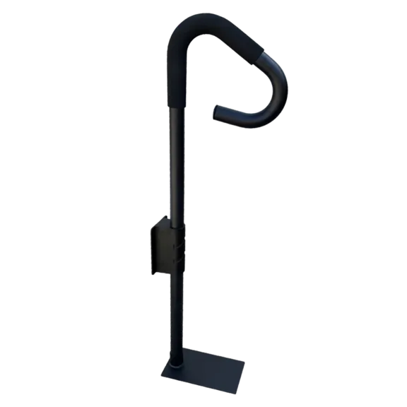 Spaccessories Hot Tub Spa Handrail with Undermount Base - Black