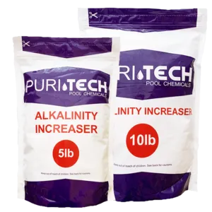 Puri Tech Total Alkalinity Increaser Pool Chemicals, 15LB
