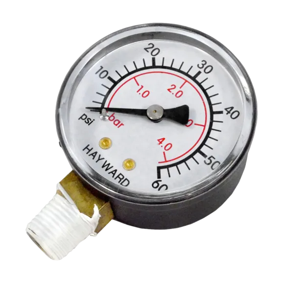 Hayward Side Mount Pressure Gauge for OEM Filter - 1/4 inch