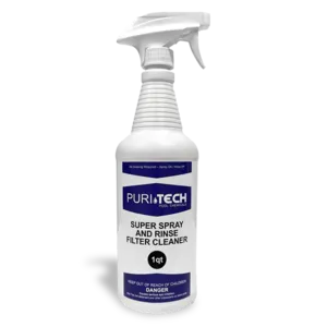 Puri Tech Chemicals Liquid Filter Cleaner, 1 Quart