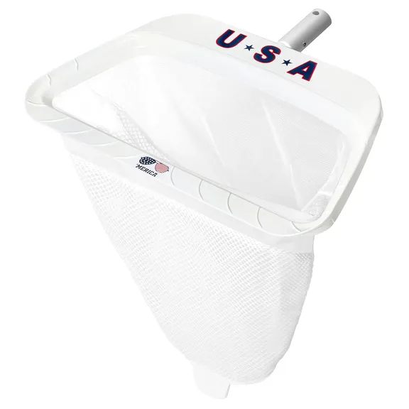 Skimmie&reg; USA White Pool Skimmer Deep Bag Net